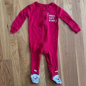 3-6M The Children’s Place Christmas Footies Pajamas